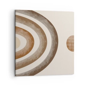 Bild auf Leinwand - Leinwandbild - In einer weit entfernten Galaxie - 60x60 cm