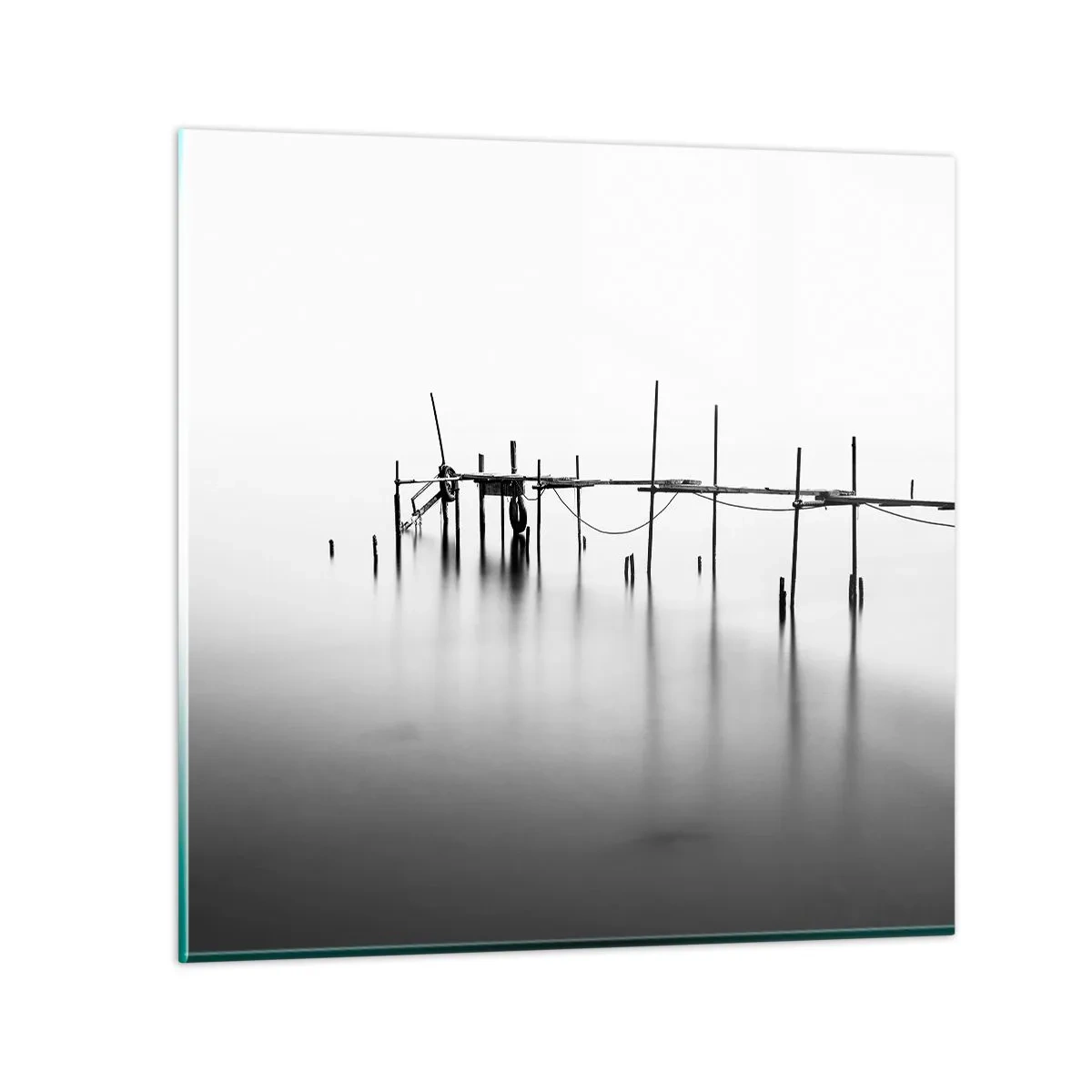 Glasbild - Bild auf glas - Was ist, wenn es keine Welt gibt? - 30x30 cm