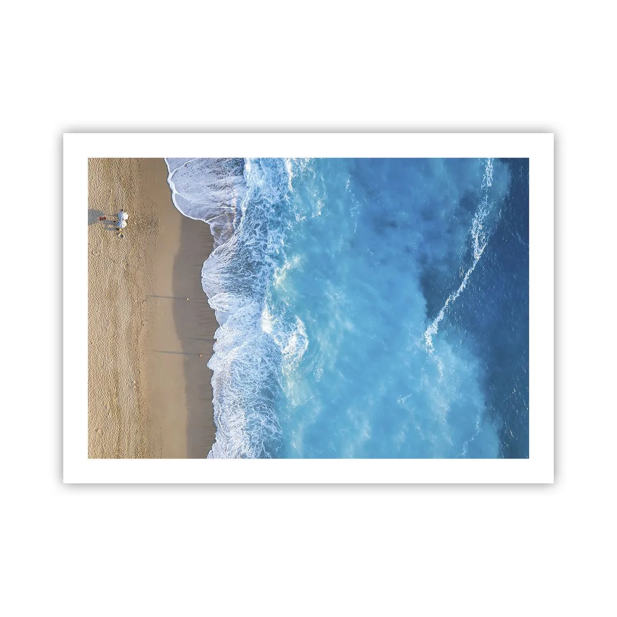 Poster - Die Kraft des Blaus - 70x50 cm