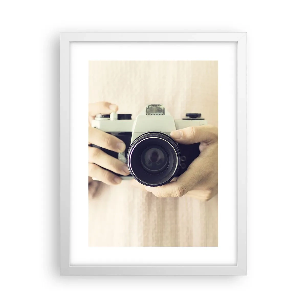 Poster in einem weißen Rahmen - Um mehr zu sehen ... - 30x40 cm