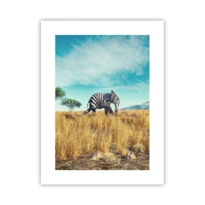 Poster - Grau ist nicht mehr in Mode - 30x40 cm