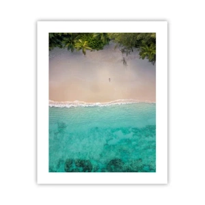 Poster - Paradiesstrand - 40x50 cm