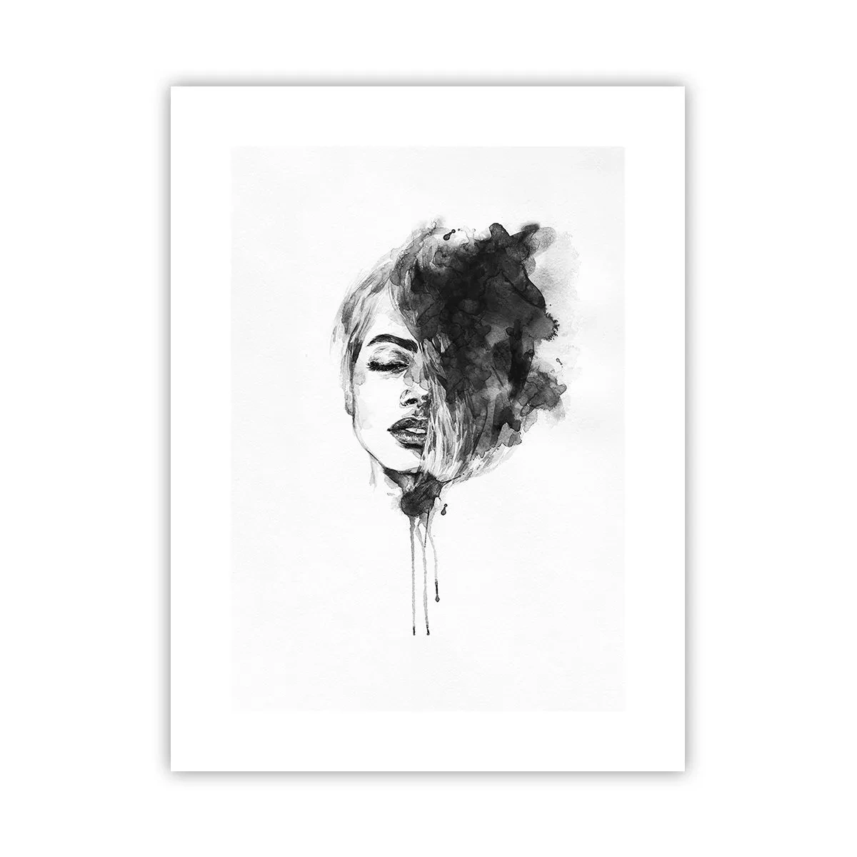 Poster - Wovon träumt das Mädchen - 30x40 cm