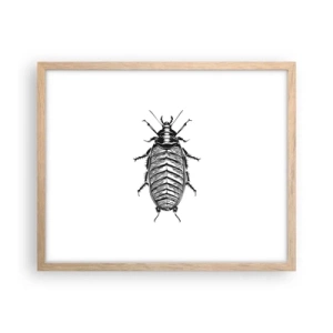 Poster in einem Rahmen aus heller Eiche - Was für ein Exemplar! - 50x40 cm