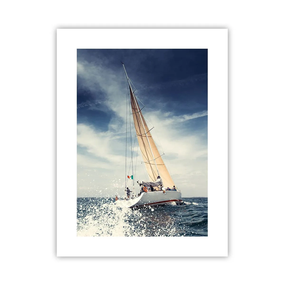 Poster - Sie werden uns nicht einholen! - 30x40 cm