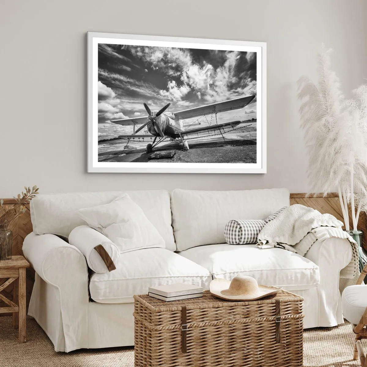 Poster in einem weißen Rahmen - Ich kann es kaum erwarten! - 40x30 cm