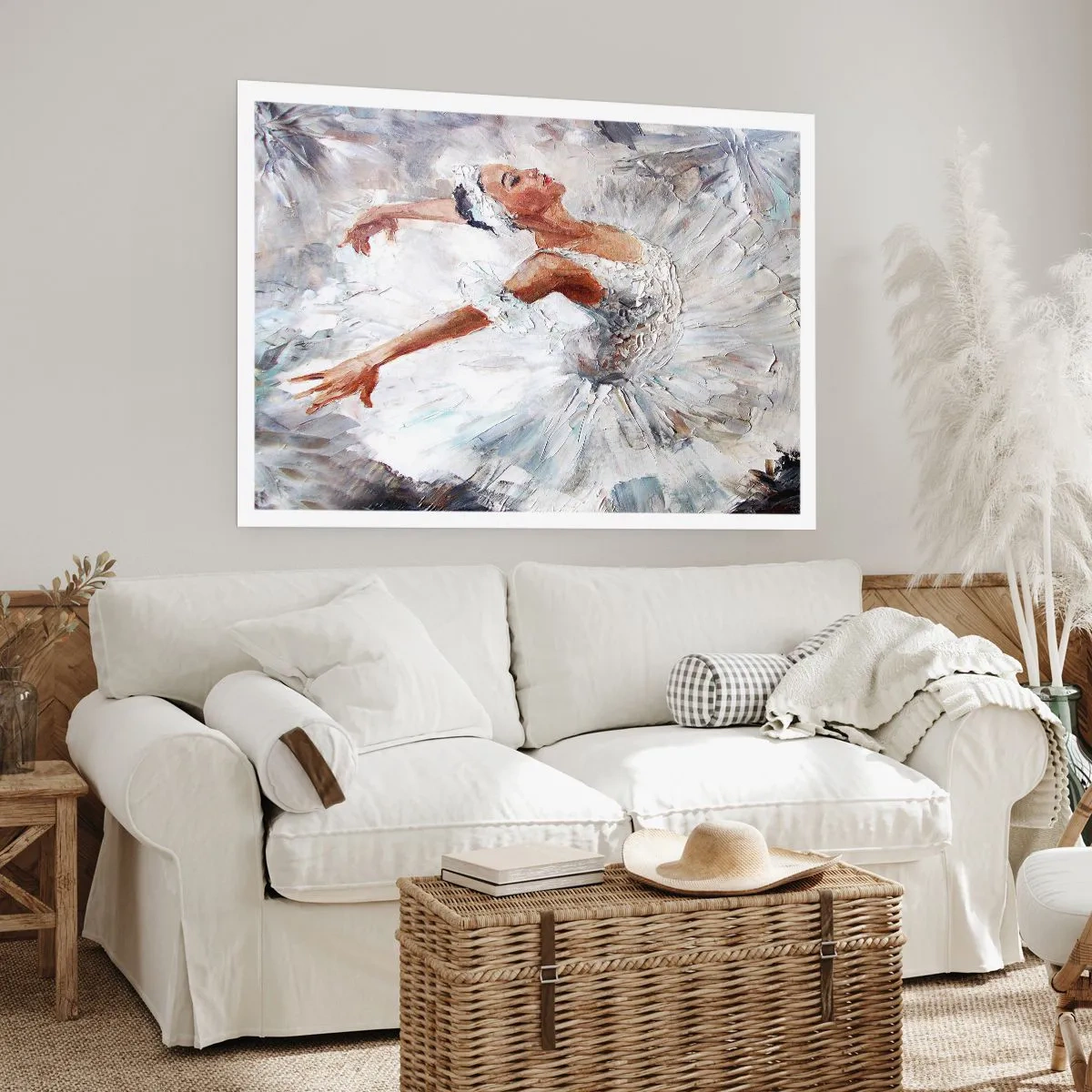 Poster - Zart und leicht wie Tüll - 91x61 cm
