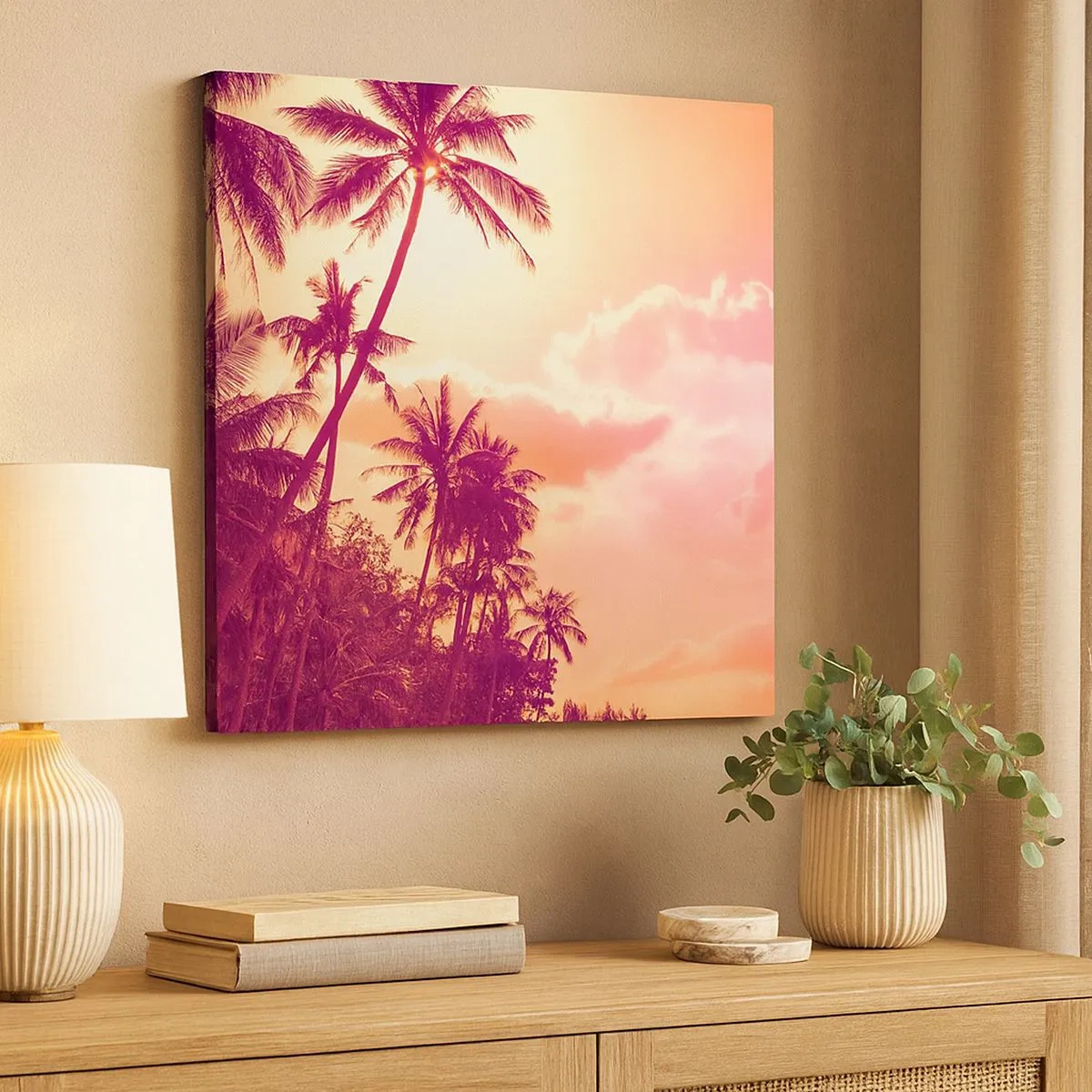 Bild auf Leinwand - Leinwandbild - Du musst auswählen - 30x30 cm