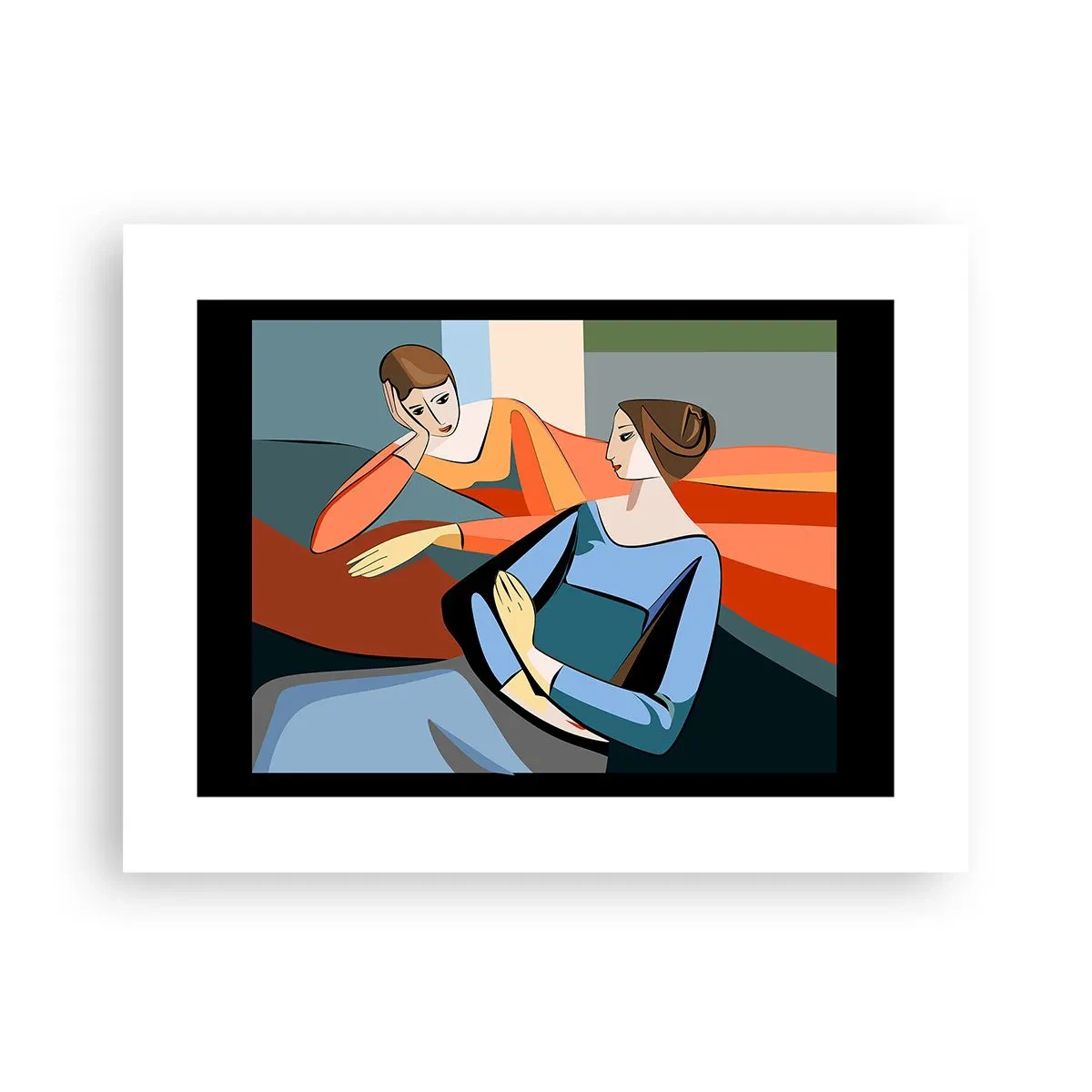 Poster - Moment der Zuversicht - 40x30 cm