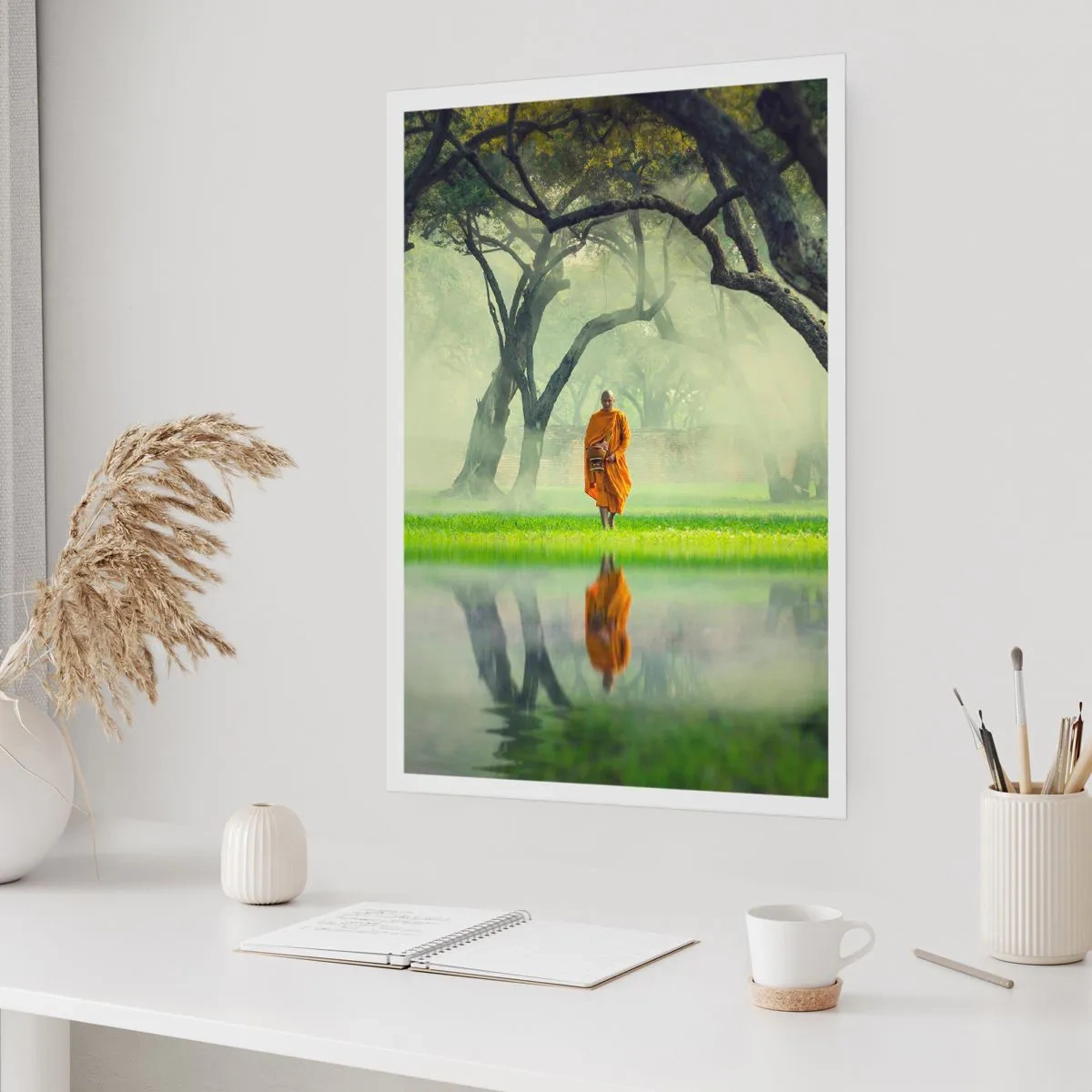 Poster - Auf dem Weg zur Erleuchtung - 30x40 cm