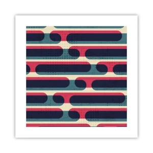 Poster - In die Tiefe und vorwärts - 40x40 cm