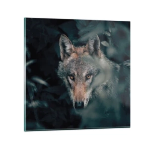 Glasbild - Bild auf glas - Jäger - 30x30 cm