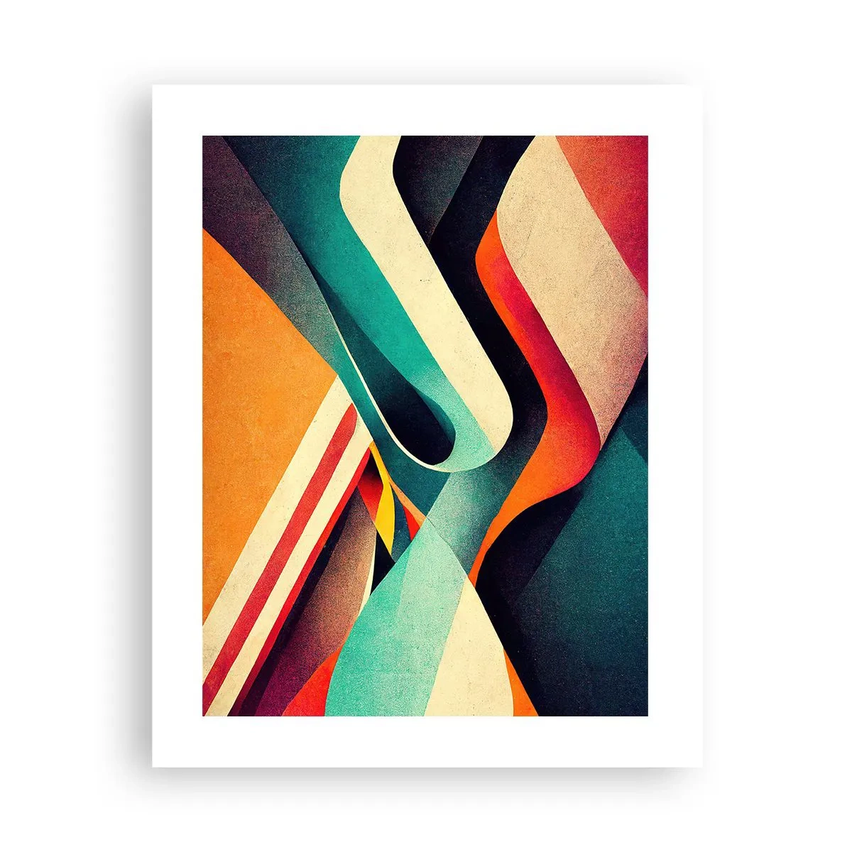 Poster - Intensive Komposition - 40x50 cm