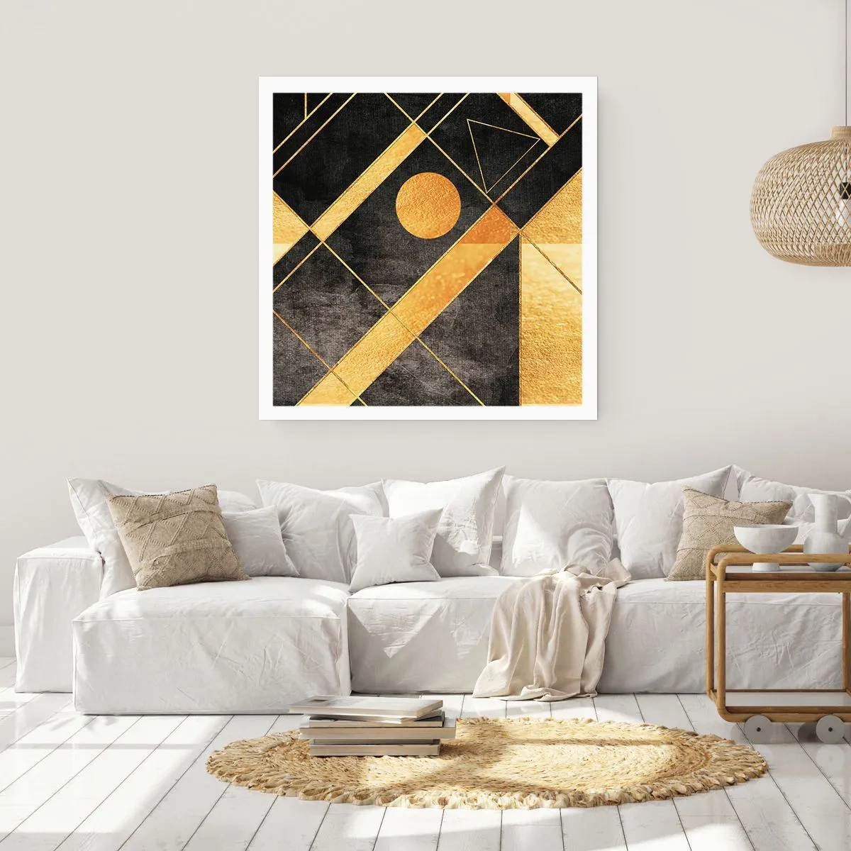 Poster - Die Sonne der Wüste - 50x50 cm