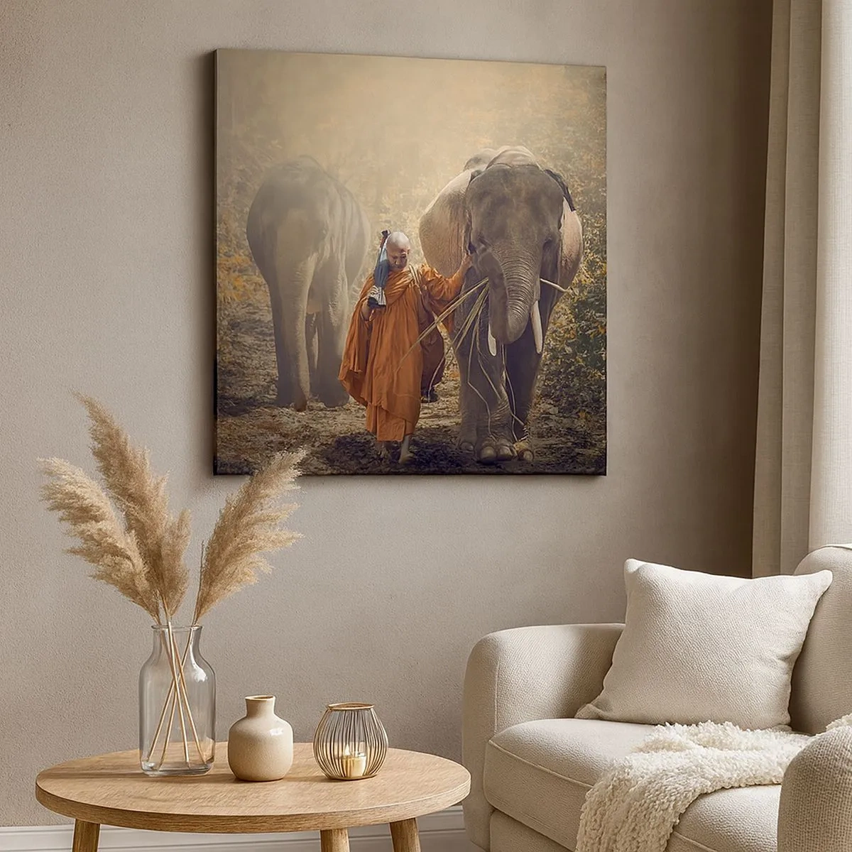 Bild auf Leinwand - Leinwandbild - Volles Verständnis - 30x30 cm