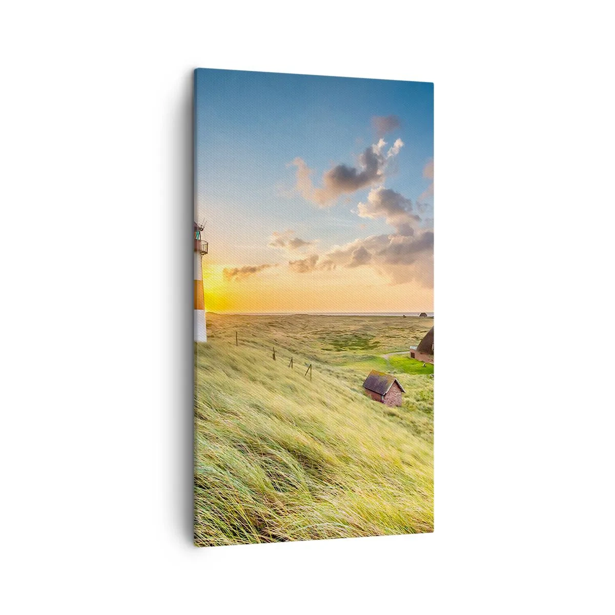 Bild auf Leinwand - Leinwandbild - Zwischen den Wellen - 45x80 cm