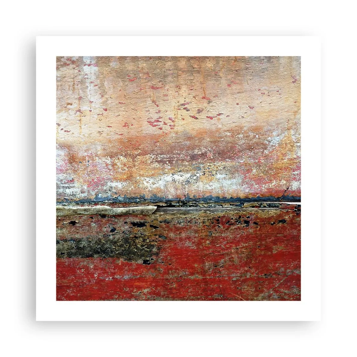 Poster - Vielleicht liegt es am Meer - 50x50 cm
