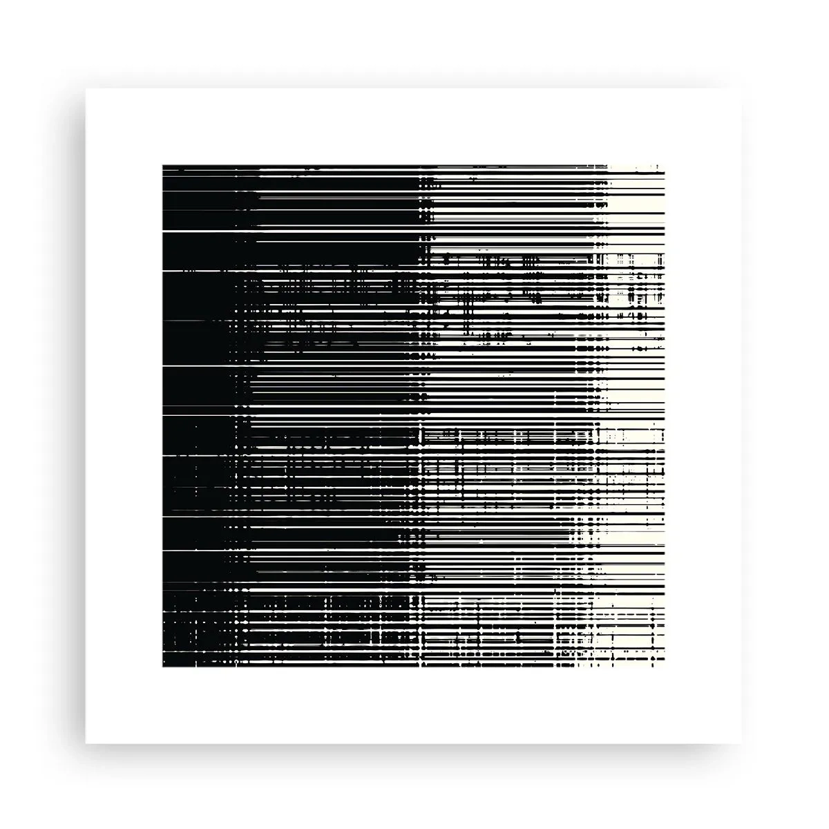 Poster - Wellen und Vibrationen - 30x30 cm