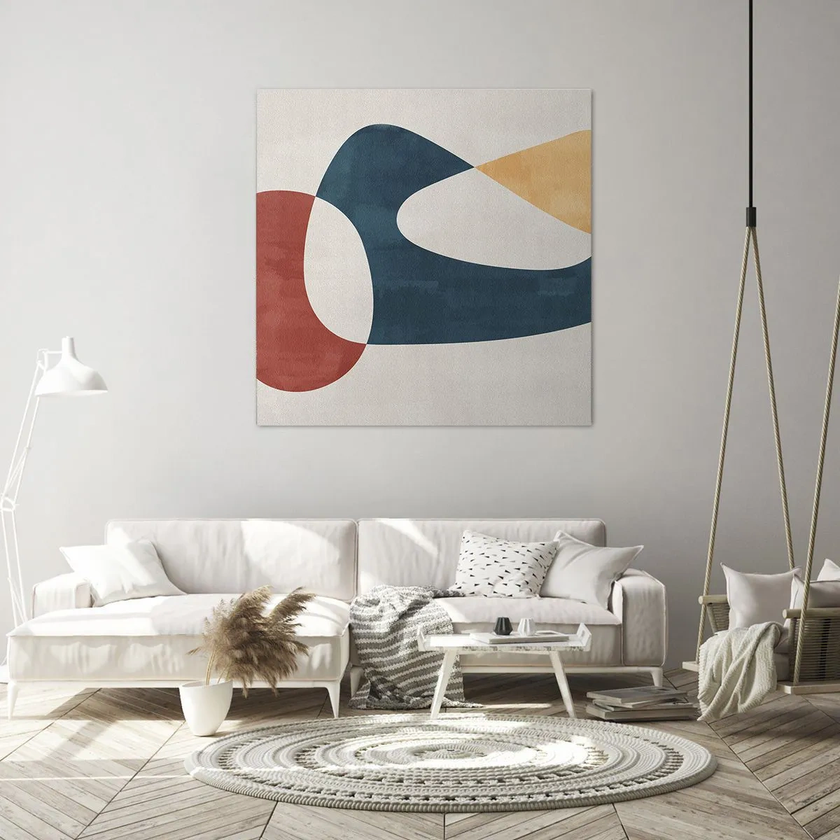 Bild auf Leinwand - Leinwandbild - Einflüsse und Metamorphosen - 60x60 cm