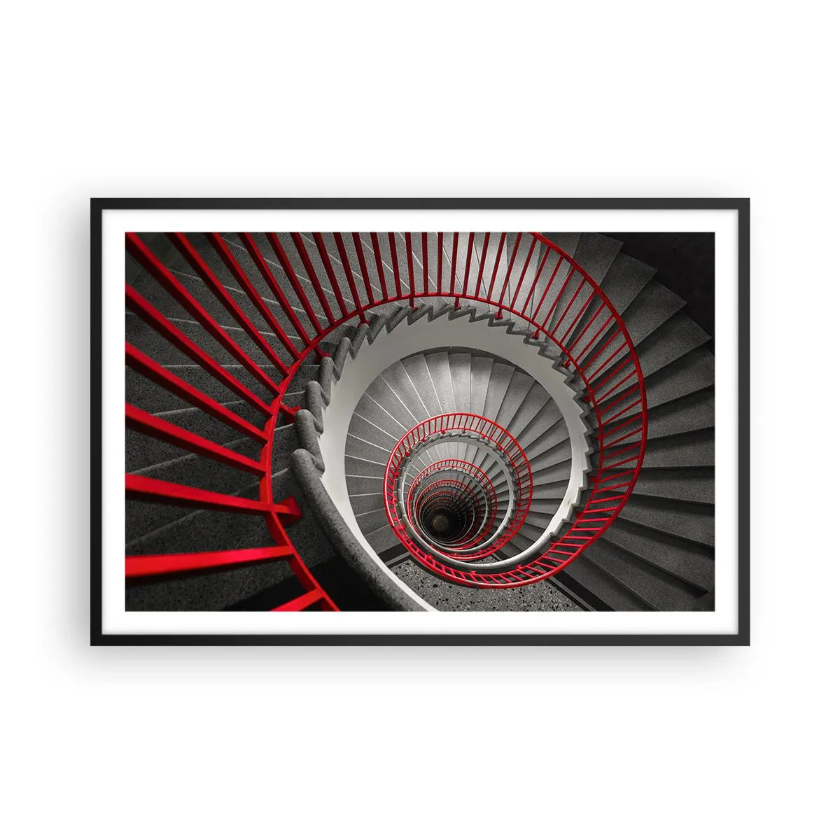 Poster in einem schwarzem Rahmen - Architekturspaß - 91x61 cm