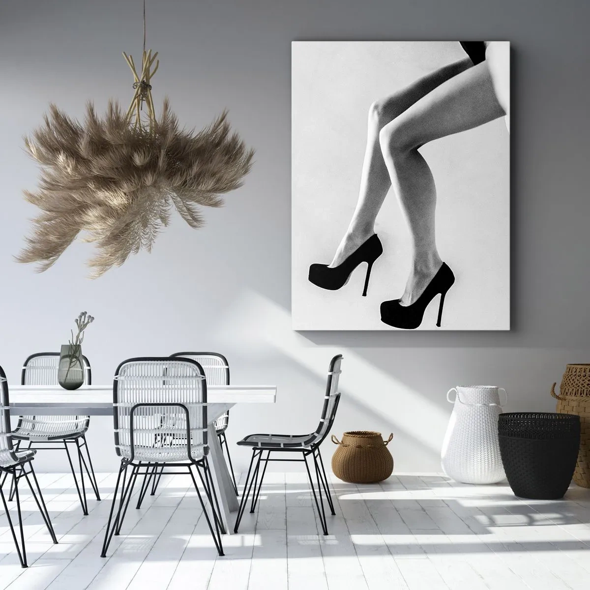 Bild auf Leinwand - Leinwandbild - Ewige Weiblichkeit - 55x100 cm