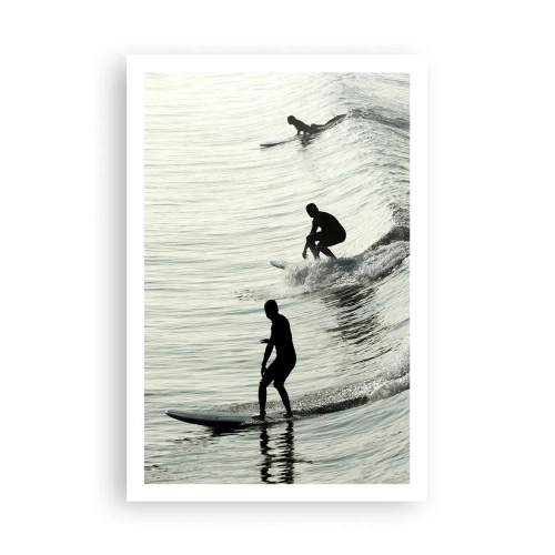 Poster - Gegen die Welle - 61x91 cm