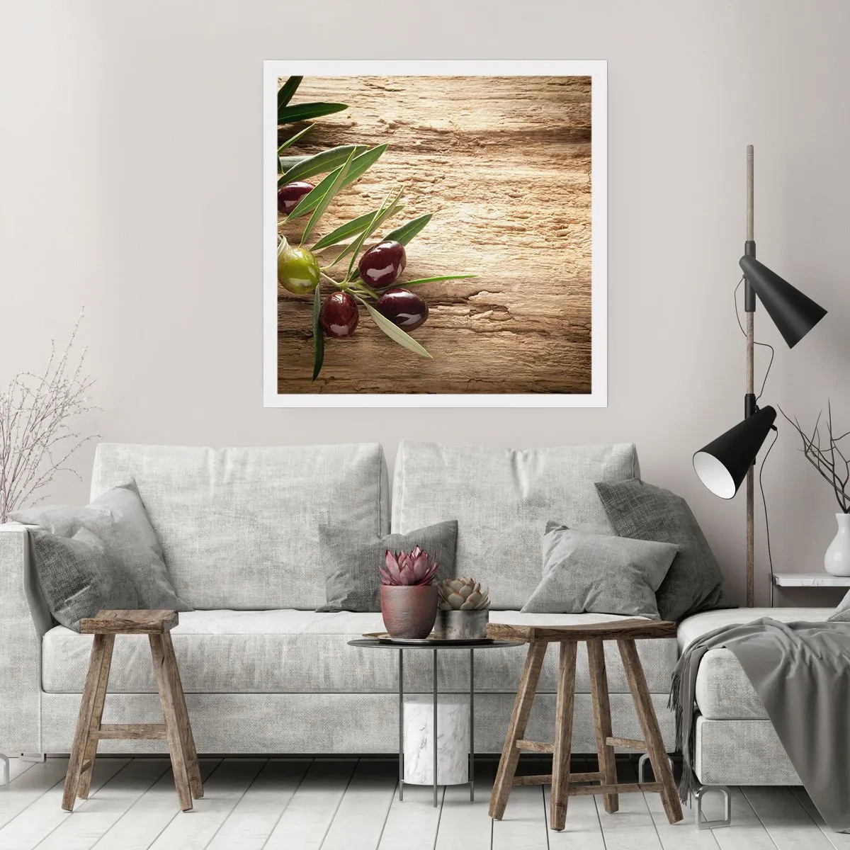 Poster - Direkt aus der Natur - 60x60 cm