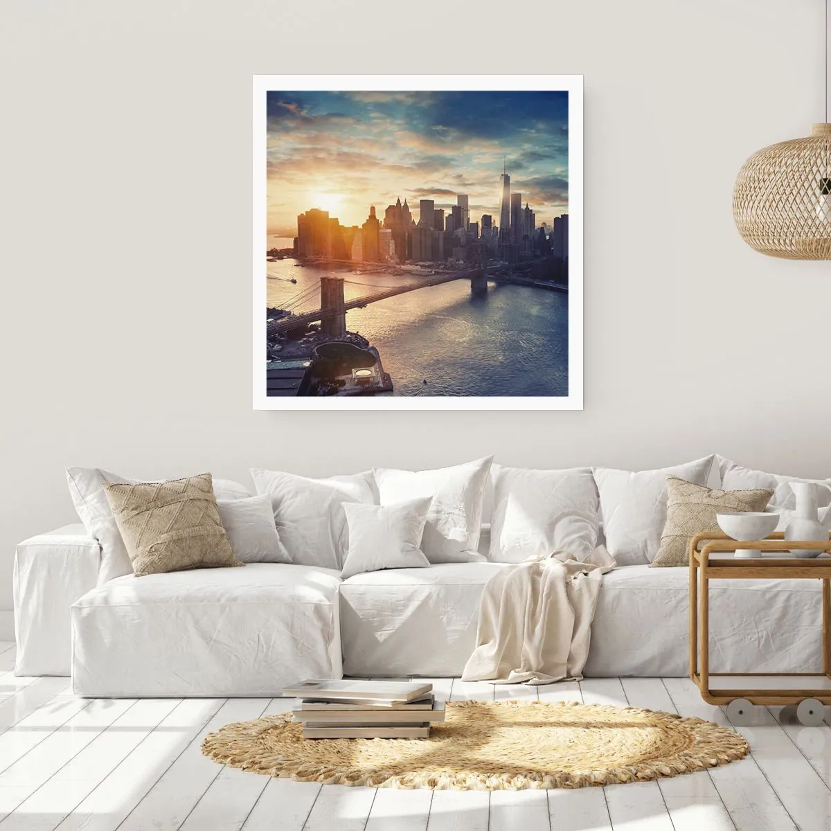 Poster - Westliches Kulturdenkmal - 30x30 cm