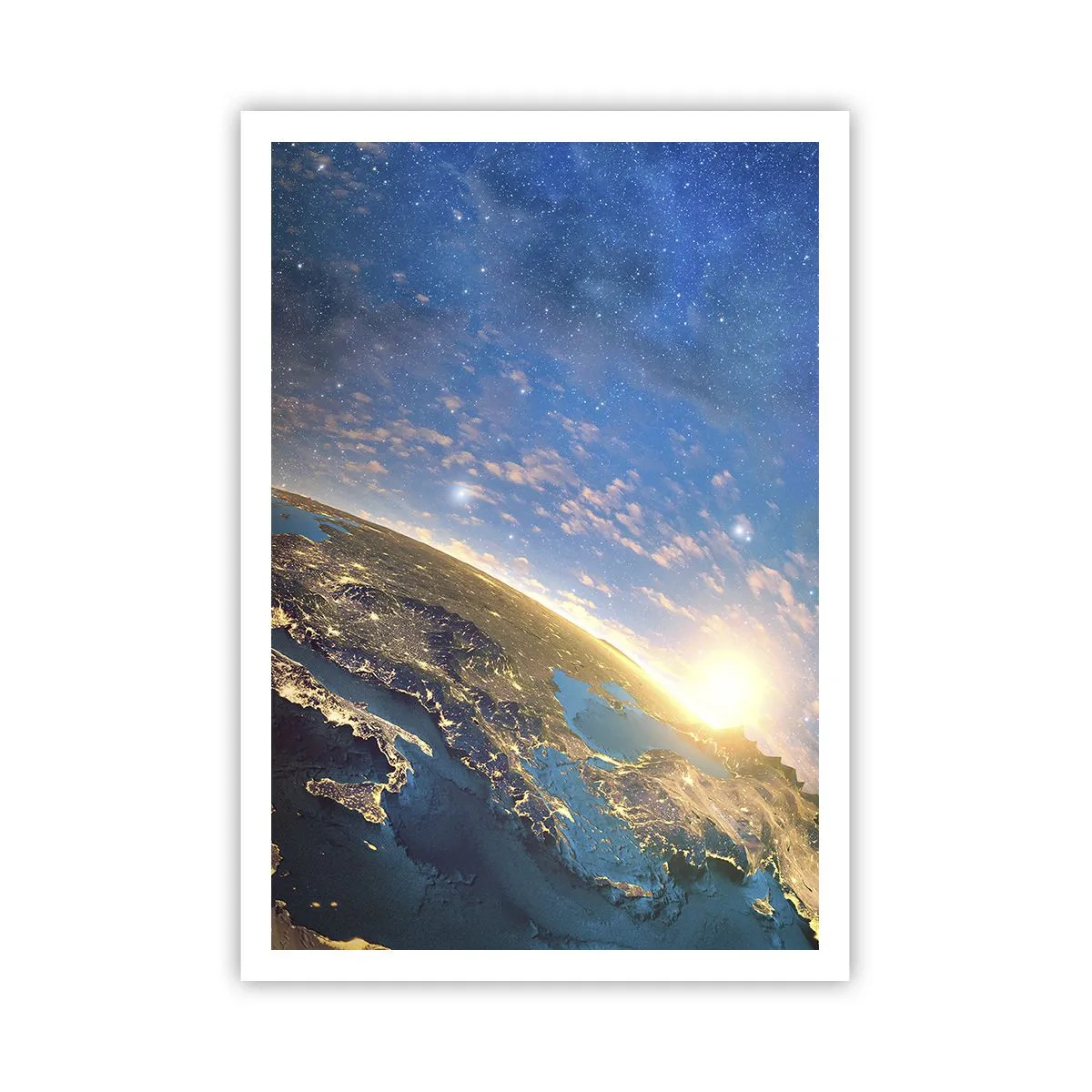 Poster - Schauen wir uns aus der Ferne an - 70x100 cm