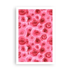 Poster - Oben und unten Rosen - 61x91 cm