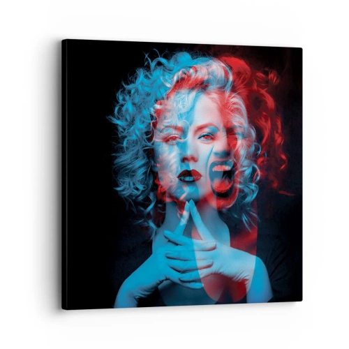 Bild auf Leinwand - Leinwandbild - Alter Ego - 30x30 cm