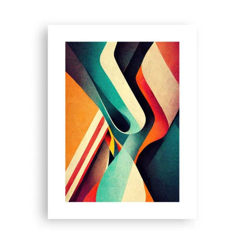 Poster - Intensive Komposition - 30x40 cm