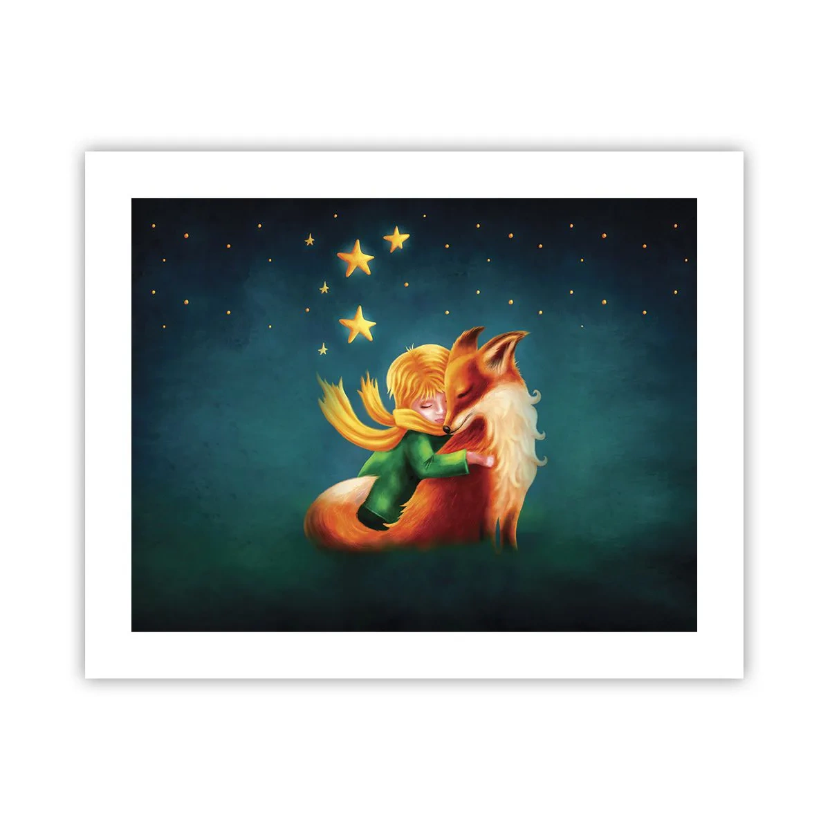 Poster - Kleiner Prinz - 50x40 cm