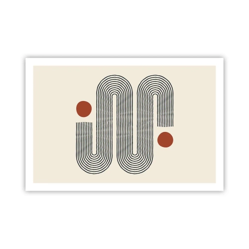 Poster - Vom Anfang bis zum Ende - 91x61 cm