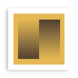 Poster - Quadratur der Gegensätze - 40x40 cm