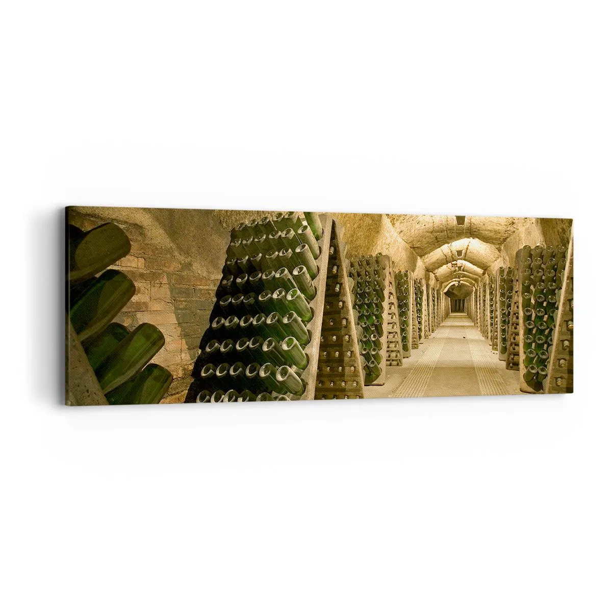 Bild auf Leinwand - Leinwandbild - Die Geburt des Geschmacks - 90x30 cm