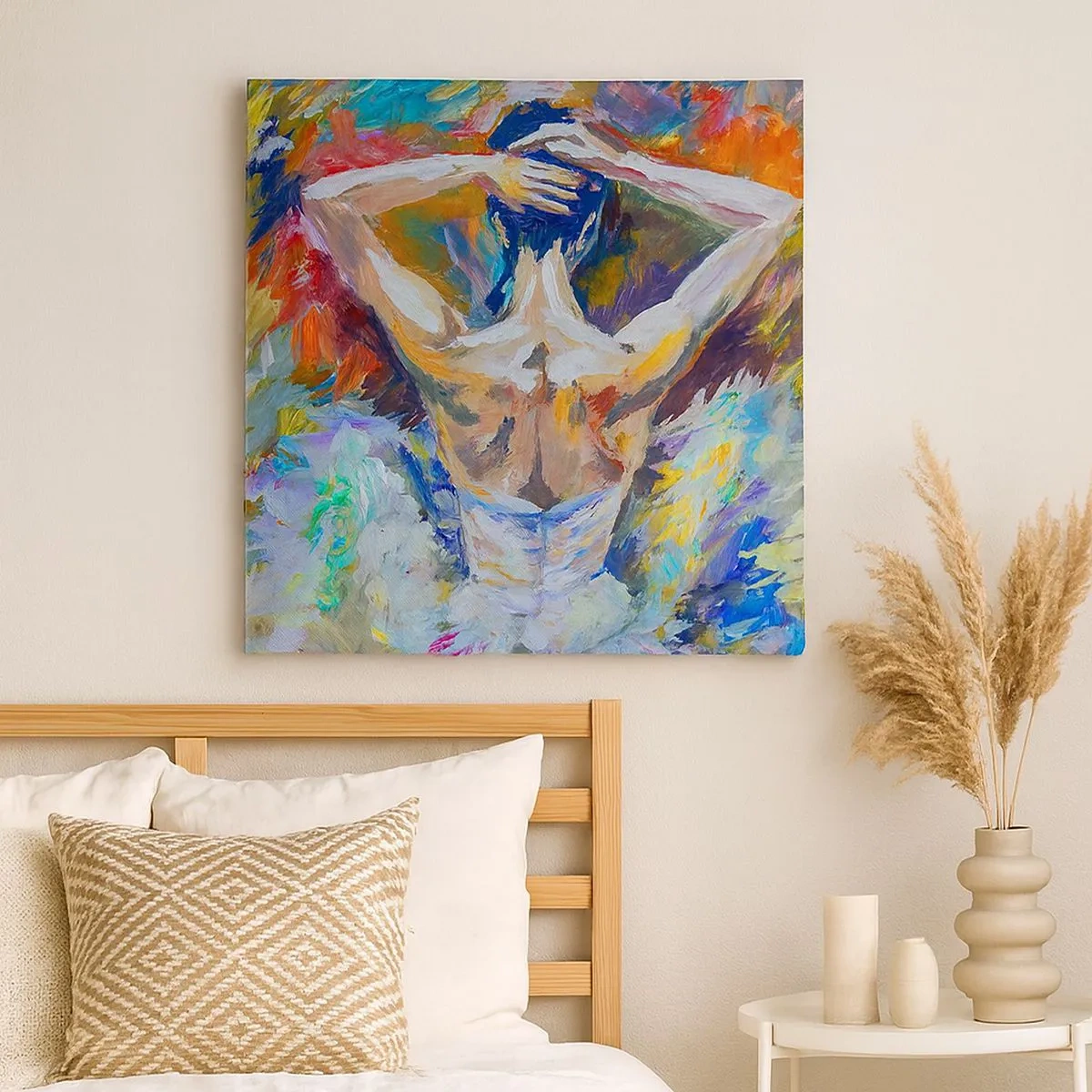 Bild auf Leinwand - Leinwandbild - Es kann alles sein - 30x30 cm