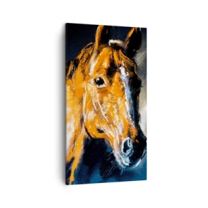 Bild auf Leinwand - Leinwandbild - Also was, gehst du? - 45x80 cm