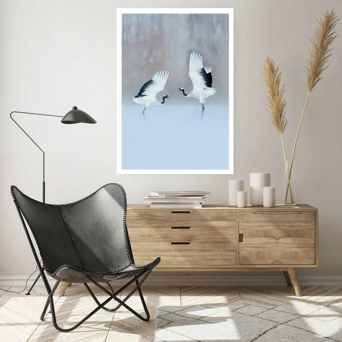 Poster - Tanz im Nebel - 30x40 cm