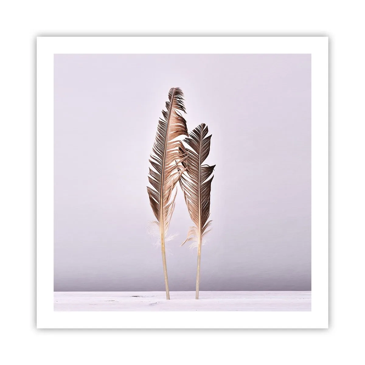 Poster - Gegen das Nichts - 60x60 cm