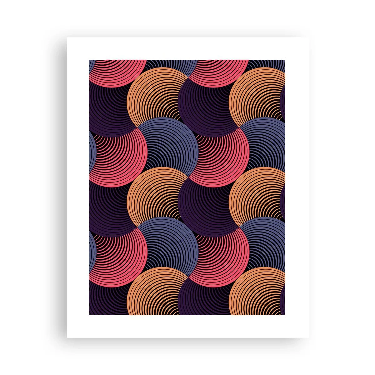 Poster - Im kreisenden Rhythmus - 40x50 cm