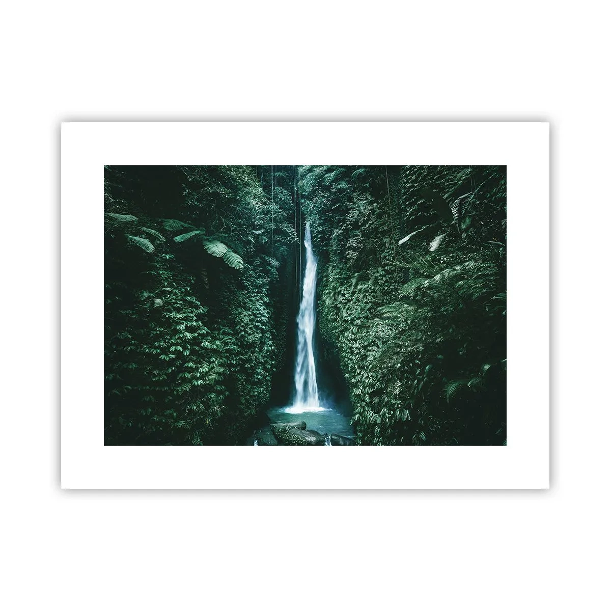 Poster - Tropisches Spa - 40x30 cm
