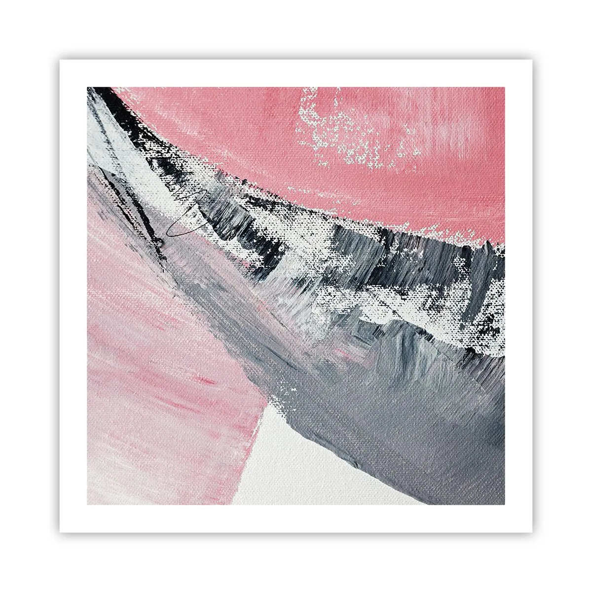 Poster - Passende Komposition - 60x60 cm