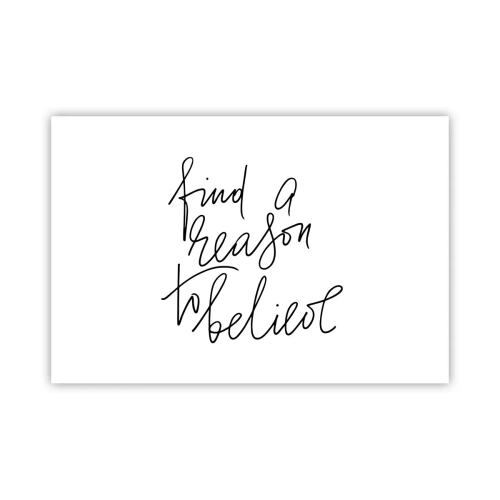 Poster - Es ist möglich - 91x61 cm