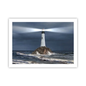 Poster - Hier... hier... hier! - 70x50 cm