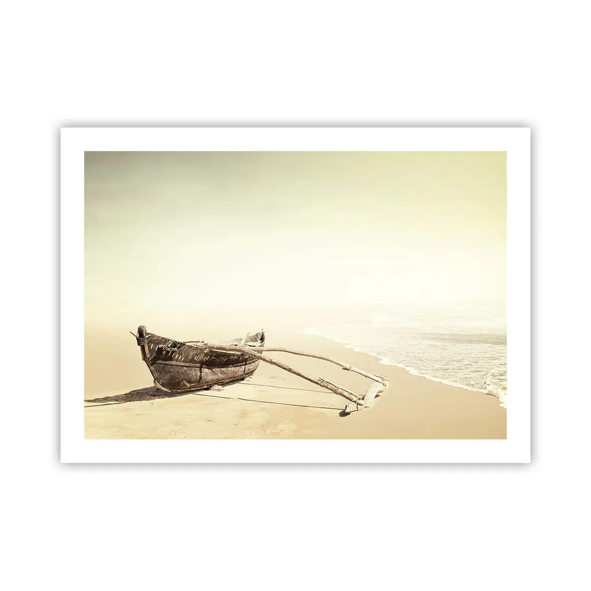 Poster - Erinnerung an die Südsee - 70x50 cm