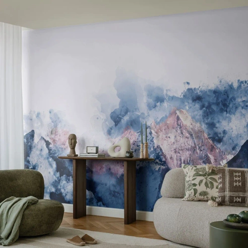 Fototapete Standard Eco - Das sind die Spitzen! - Abstraktion, Stück, Berge - 450x315 cm