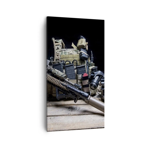 Bild auf Leinwand - Leinwandbild - Sich ausruhen! - 45x80 cm