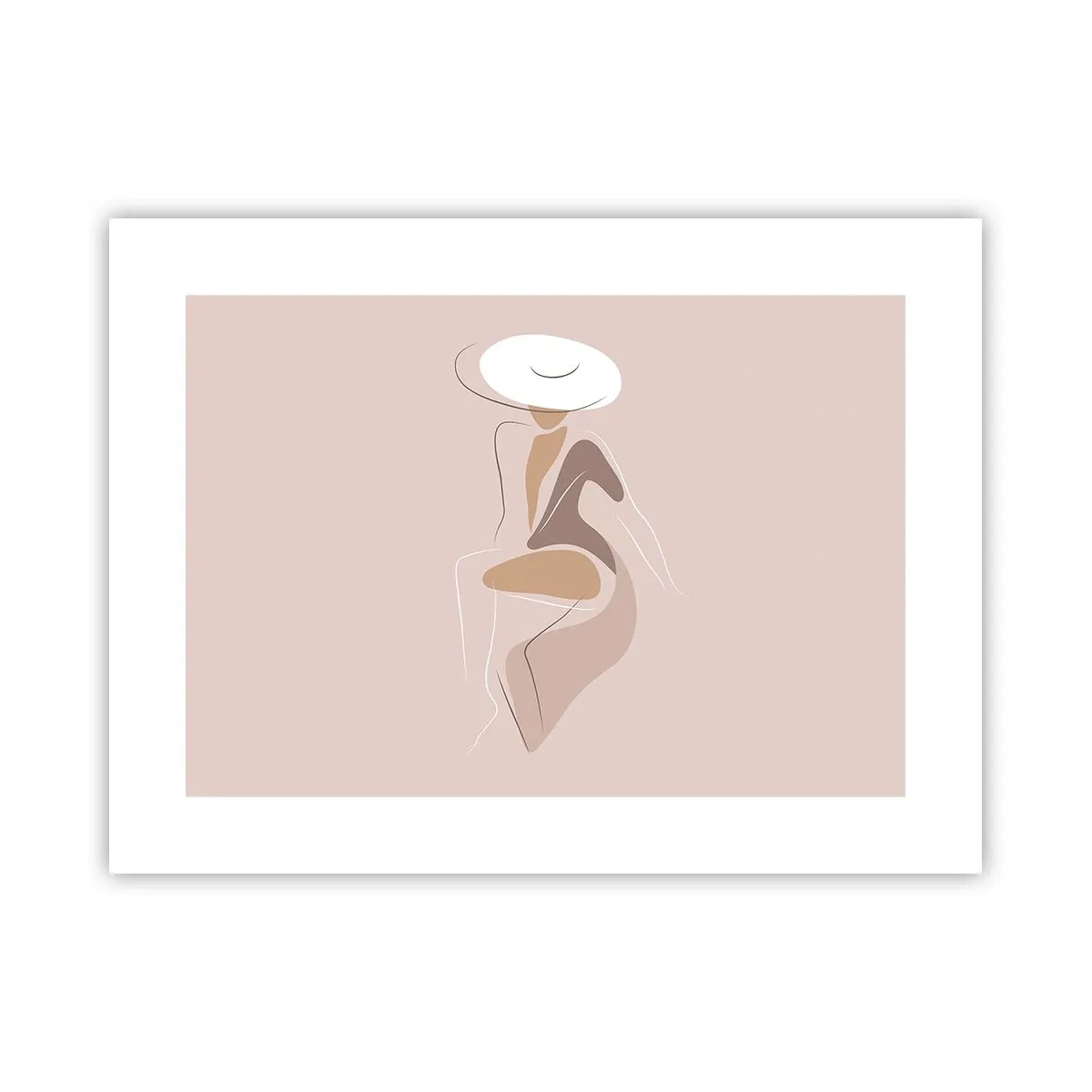 Poster - Eine Dame sein - 40x30 cm