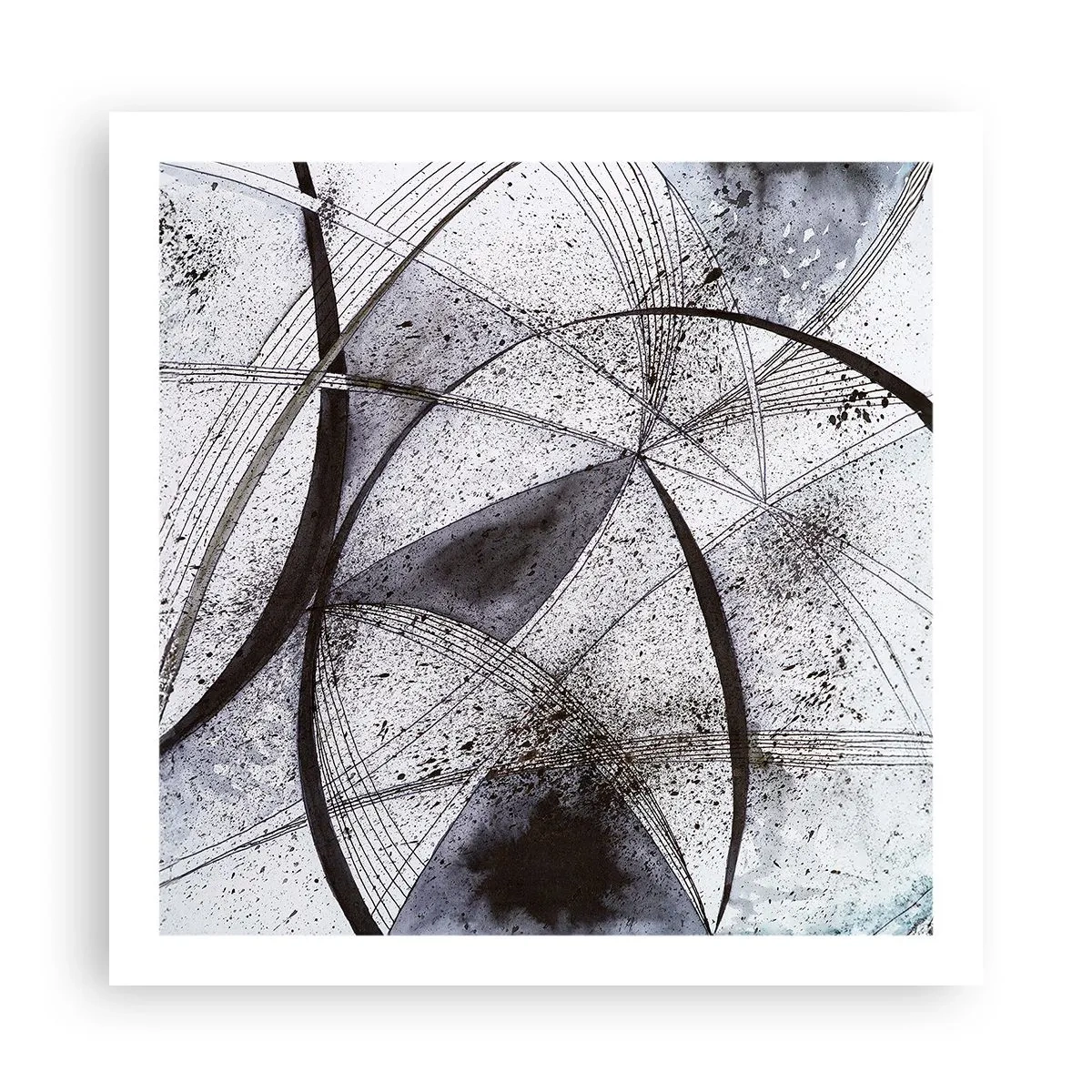 Poster - Futuristische Fantasie - 60x60 cm